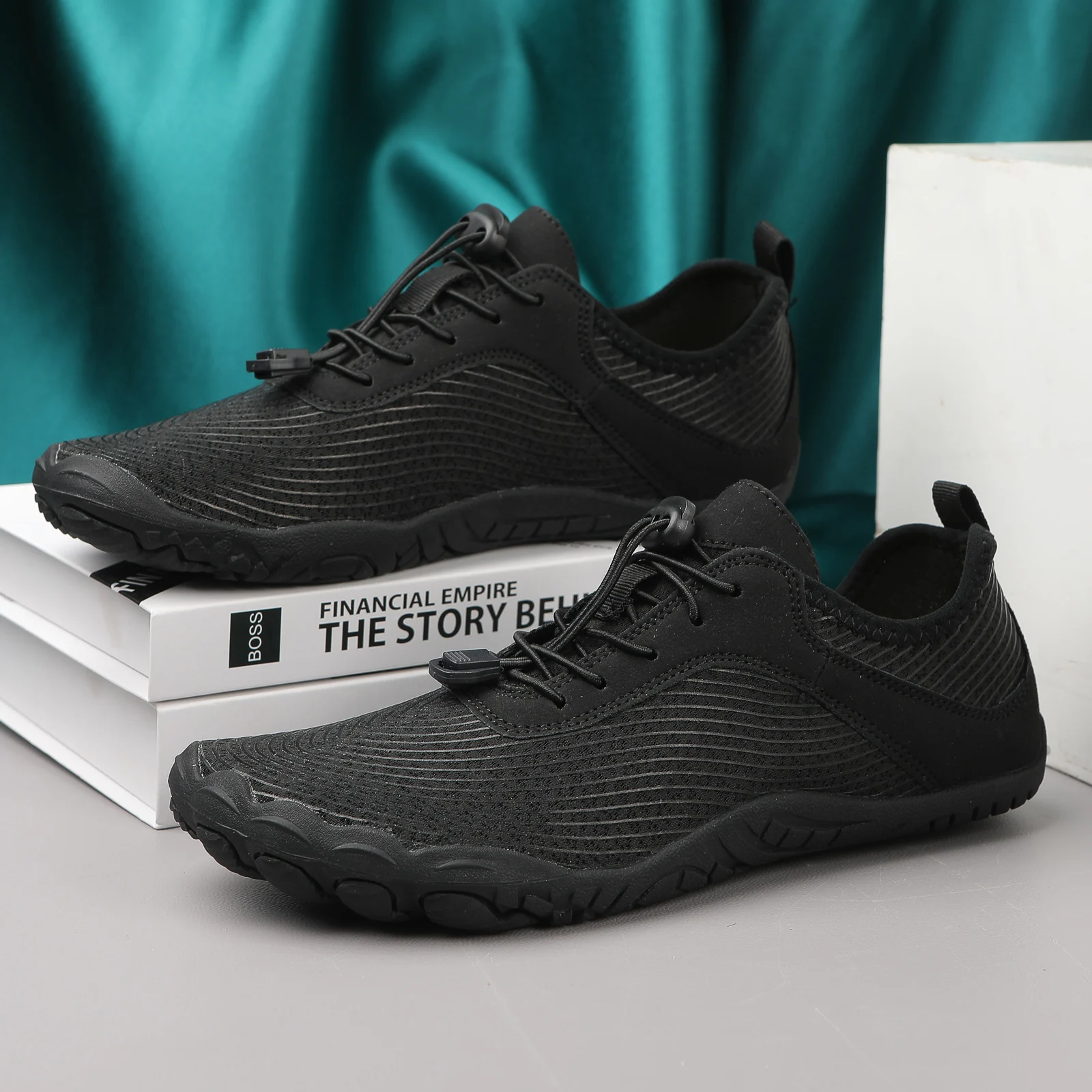 أحذية مائية مانعة للانزلاق قابلة للتنفس ، شاطئ حاف...