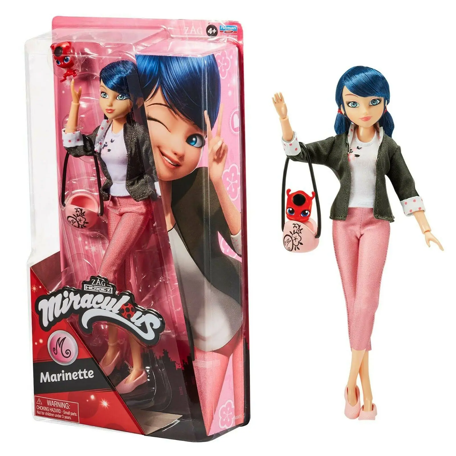 thumbnail image 1 of Muñecas de moda originales de Miraculous Ladybug de 10,5 pulgadas, Queen Bee, Rena, Rouge, Cat Noir, Dragon Bug, juegos de moda, juguetes para niñas Bjd, 1 of 5