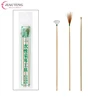 2/3PCS Goose Feather Earpick Wax Remover Curette Adult Bamboo Handle Ear Dig Tools Spoon Cleaner Stick Health Care Ear Cleaner 2