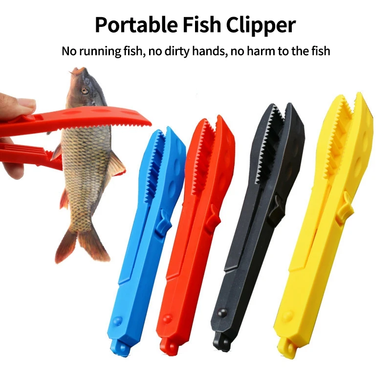 Multifunctional Fishing Fish Clips Fishing Body Grip Clamp Gripper Grabber Hand Controller Fish Clip Pliers with Lock Switch