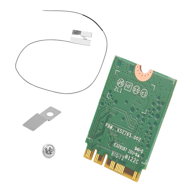 Wi-Fi 6E Bluetooth 5,2 для AX210 Двухдиапазонная 3000 Мбит/с M.2 беспроводная карта AX210NGW 2,4G/Φ 802.11Ax с антенной IPEX