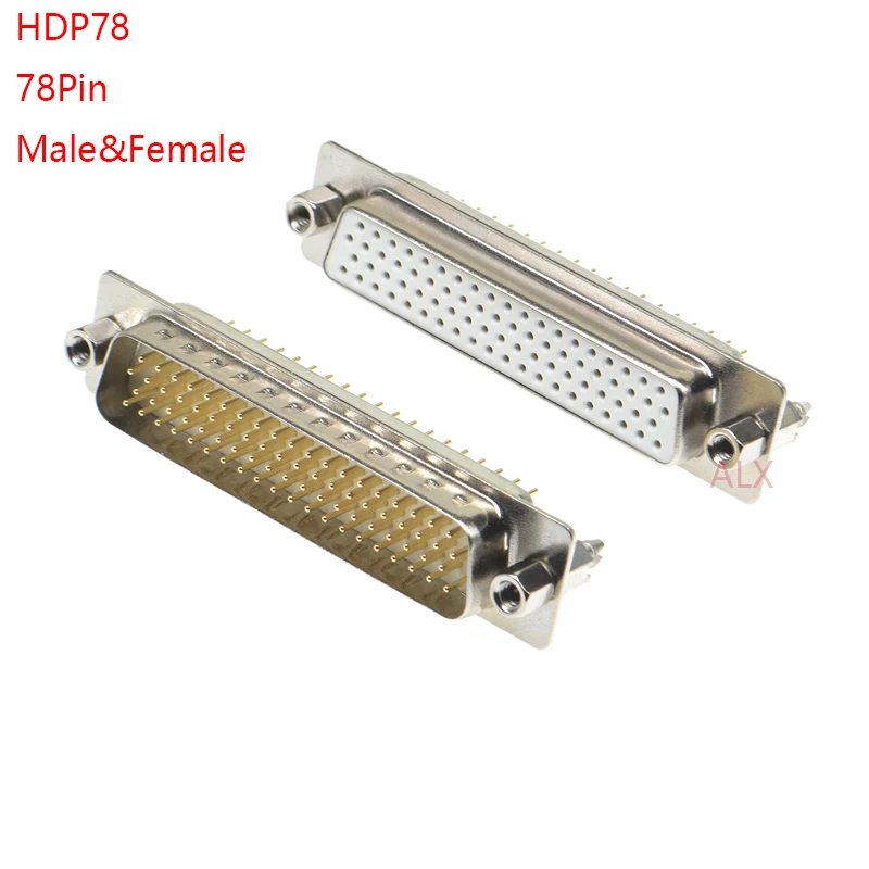 1 шт. 3U позолоченный HDP78 DP78 DB78 Штекерный разъем прямой контакт с фиксированным