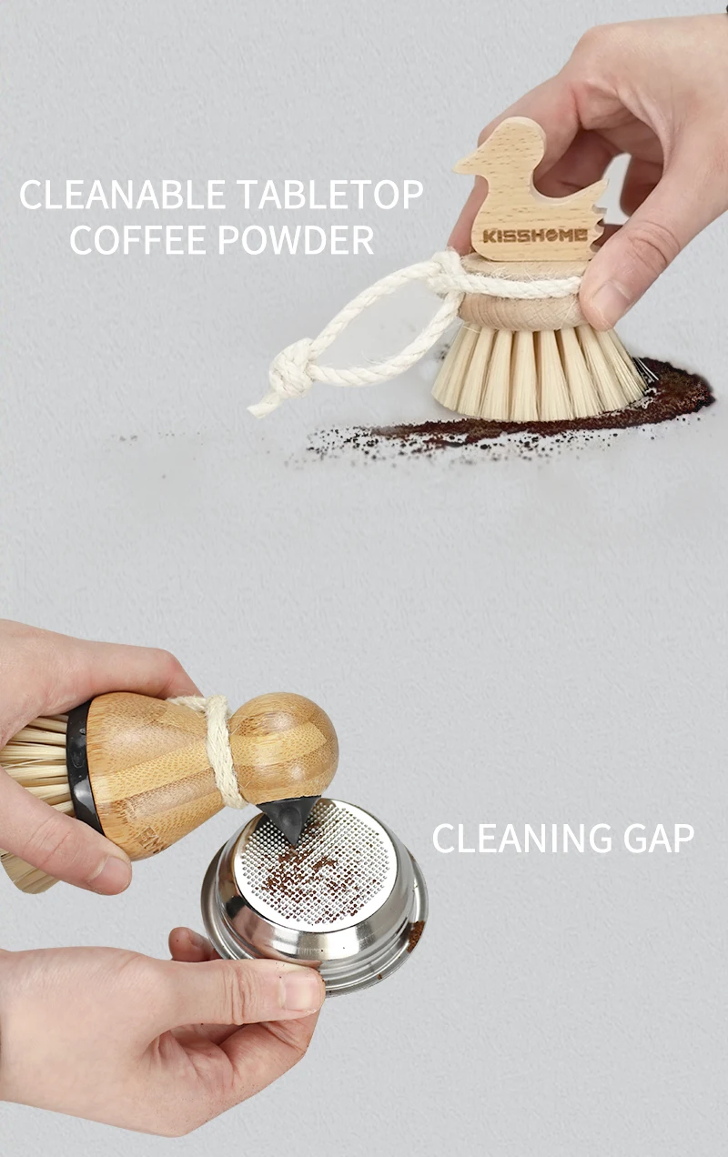 Description Picture 6 of itemCoffee Cleaning Brush Grinder Dusting Protafilter Basket Brush Wood Handle Powder Cleaning Brush Tool Barista Accessories