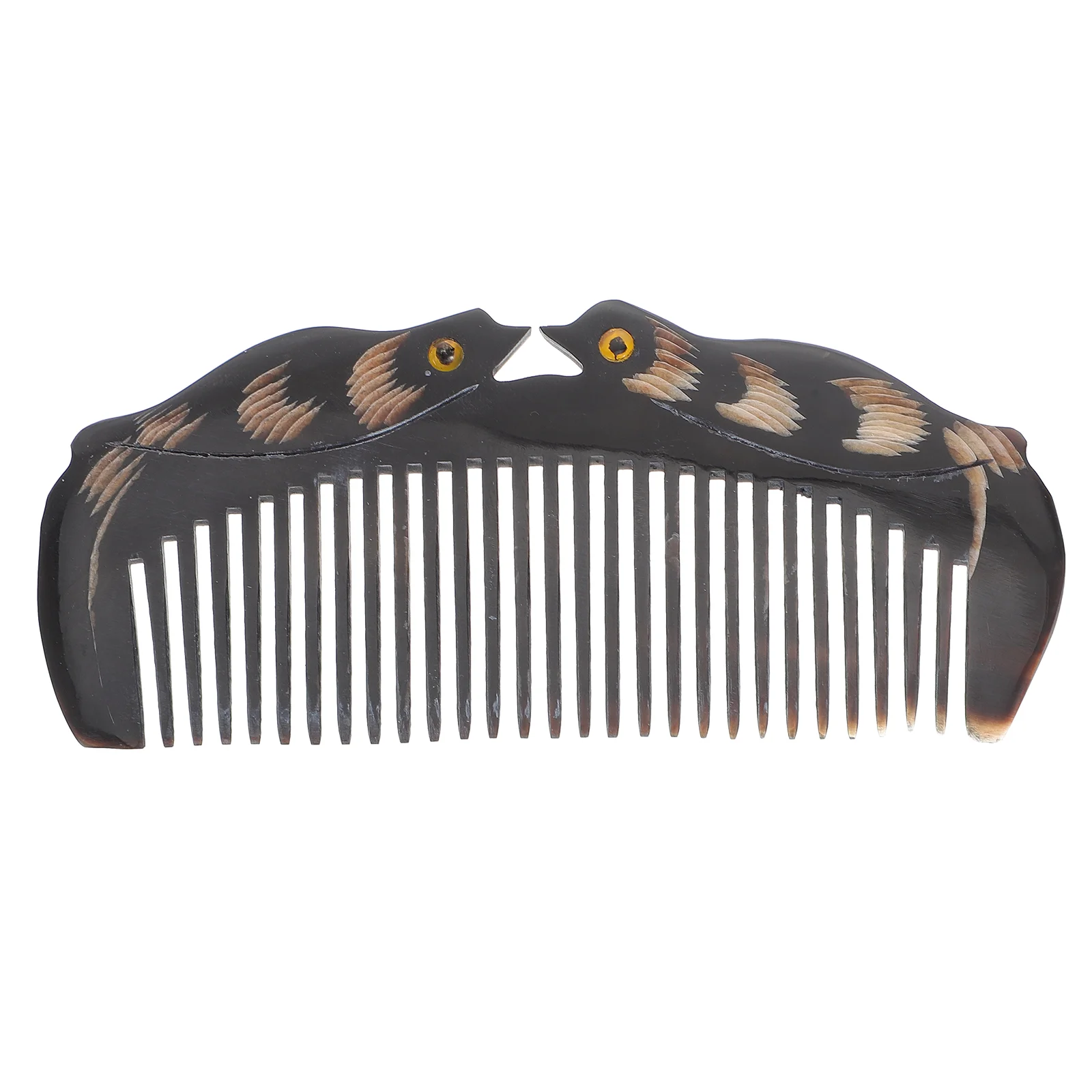 

Combs for Men Teethed Anti-Static Hair Hairdressing Tool Accessories Horn Travel