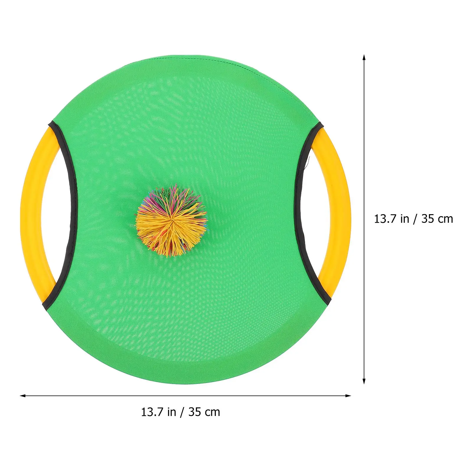 Trampoline Paddle Ball Set Flying Disc Toy Bounce Game Toss Catch For Kids Beach Park Water Sports Outdoor Activities Volleyball