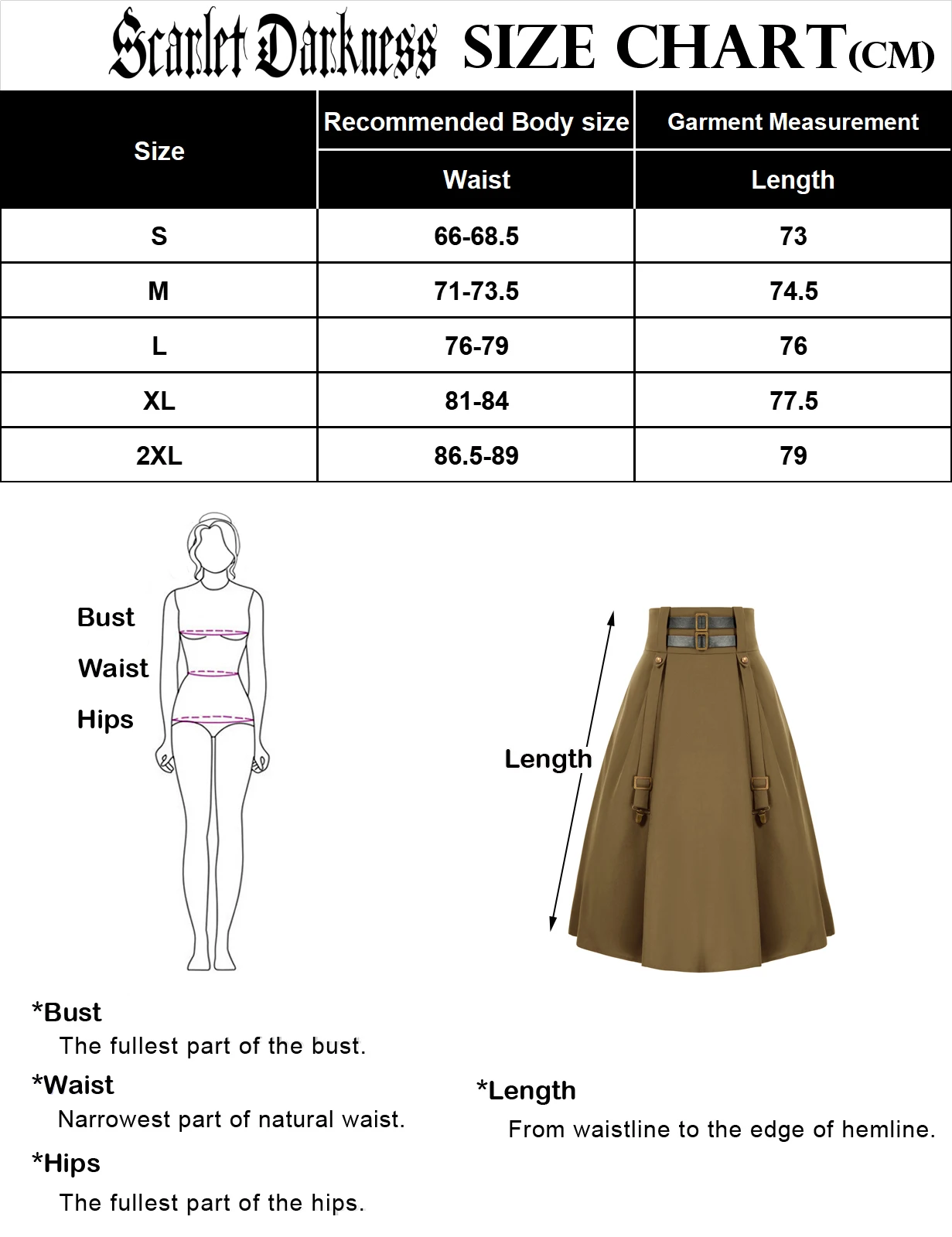 SD Women Renaissance Skirt Elastic High Waist Length Adjustable A-Line Vintage Skirt Y2K Ladies Vintage Fashion Female Clothes