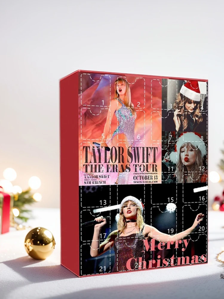 Christmas Decorative Taylor Bracelets Advent Calendar for Kids Teens Women