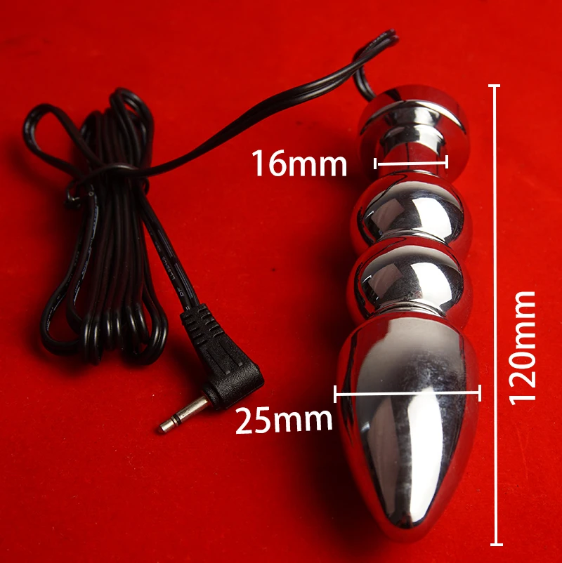 BDSM Electro Anal Butt Plug,Electrosex Electrostimulator Penis Cock Ring,Electric Sex Shocker,E stim E-stim Prostate Massage