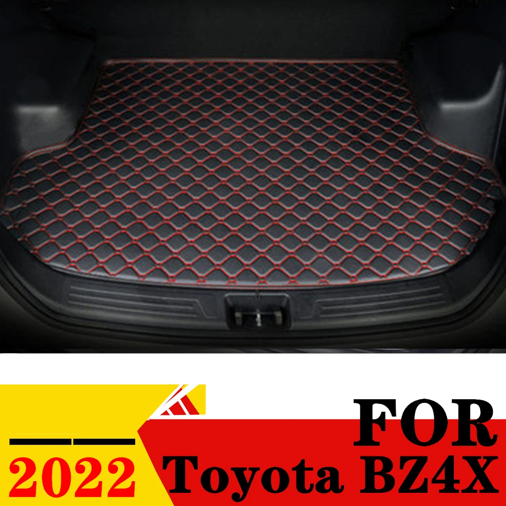 

Car Trunk Mat For Toyota BZ4X 2022 Flat Side Rear Cargo Protect Carpet Liner Cover Tail Boot Tray Pad Interior Vehicles Parts