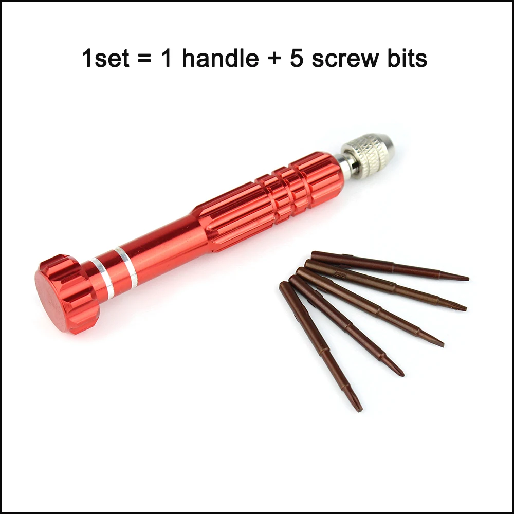 1set Multi Function Screwdriver Set Screw Bits Kit Glasses Watch Mobile Phone Repairing Hand Tool
