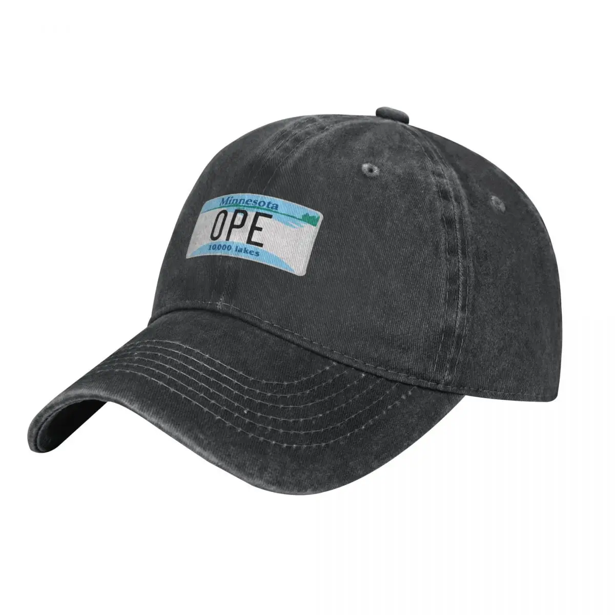 

Ope - Minnesota License Plate Cowboy Hat Fishing cap western Hat Men's Baseball Women's