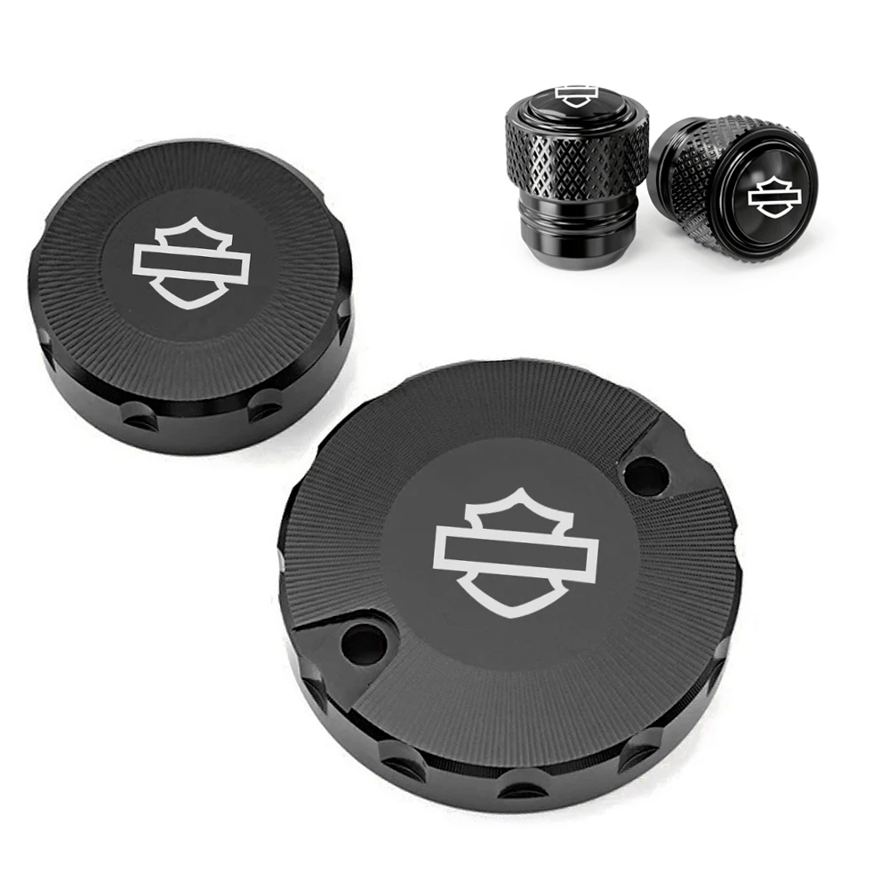 Harley Pan America Special Motorcycle Brake Fluid Reservoir and Valve Caps Accessories