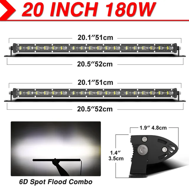 6D-20IN-W -2pcs