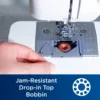 ST371HD Sewing Machine, Strong & Tough, 37 Built-in Stitches, Free Arm Option, 6 Included Feet 6