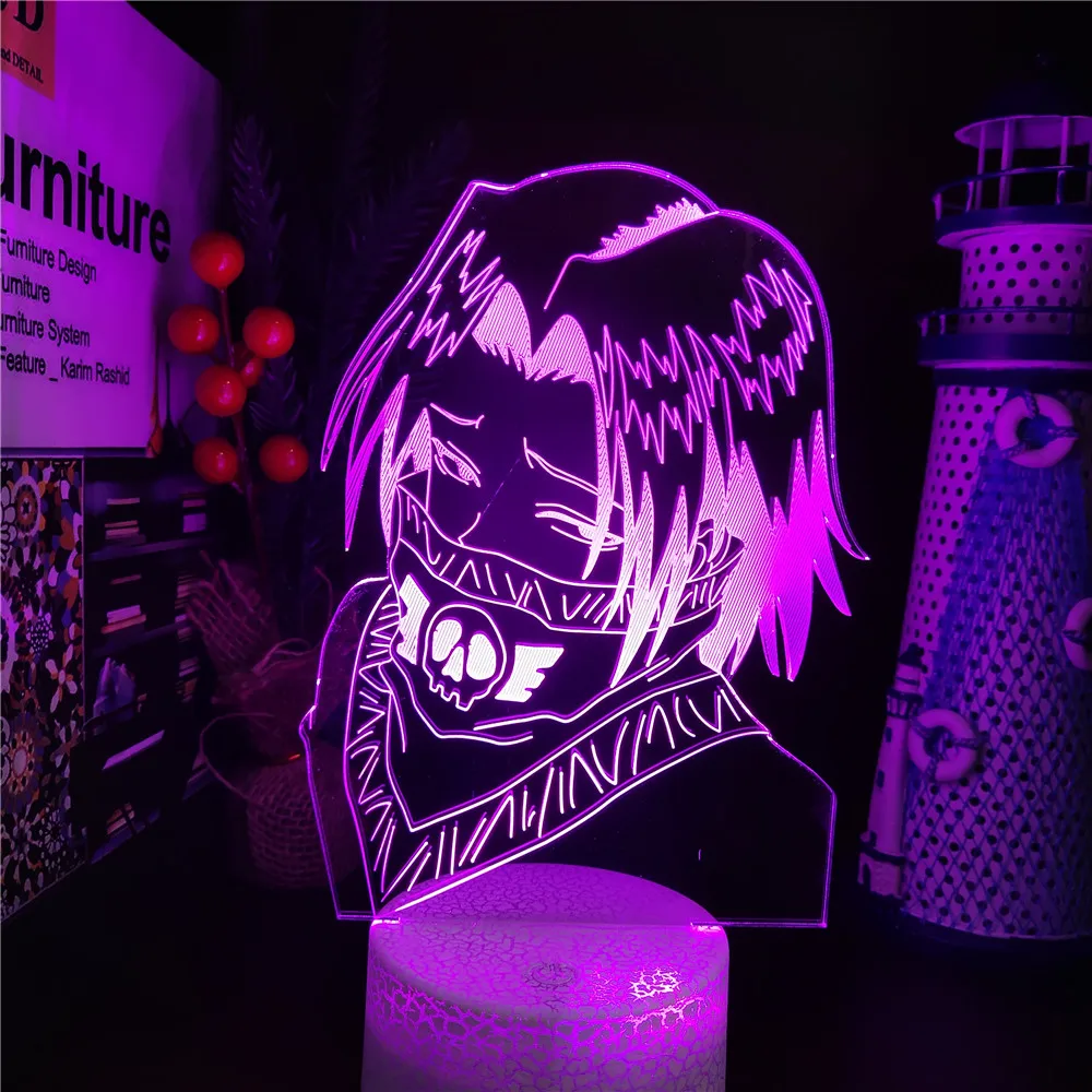 Led Hunter X Hunter Veilleuse Anime Lampe Gon Freecss Enfants Enfant Cadeau D'Anniversaire Pour
