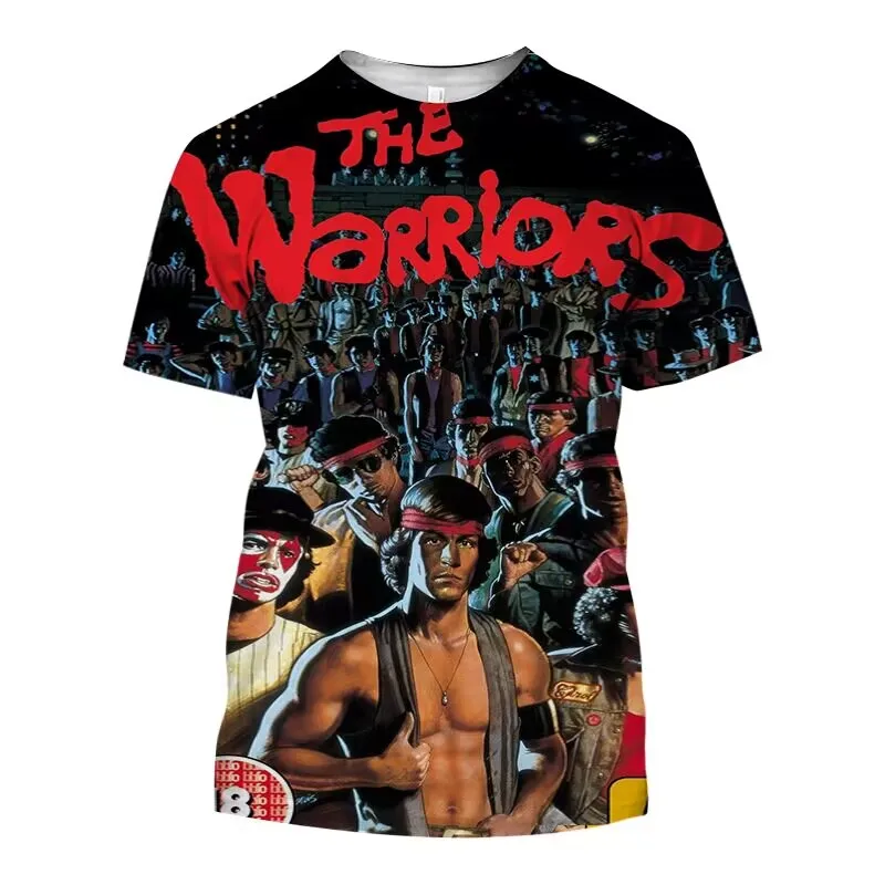 

Tshirts The THE WARRIORS 3D Print Summer Tees Streetwear Crew Neck Short Sleeve Casual Oversized Men Women kids Tops Clothing