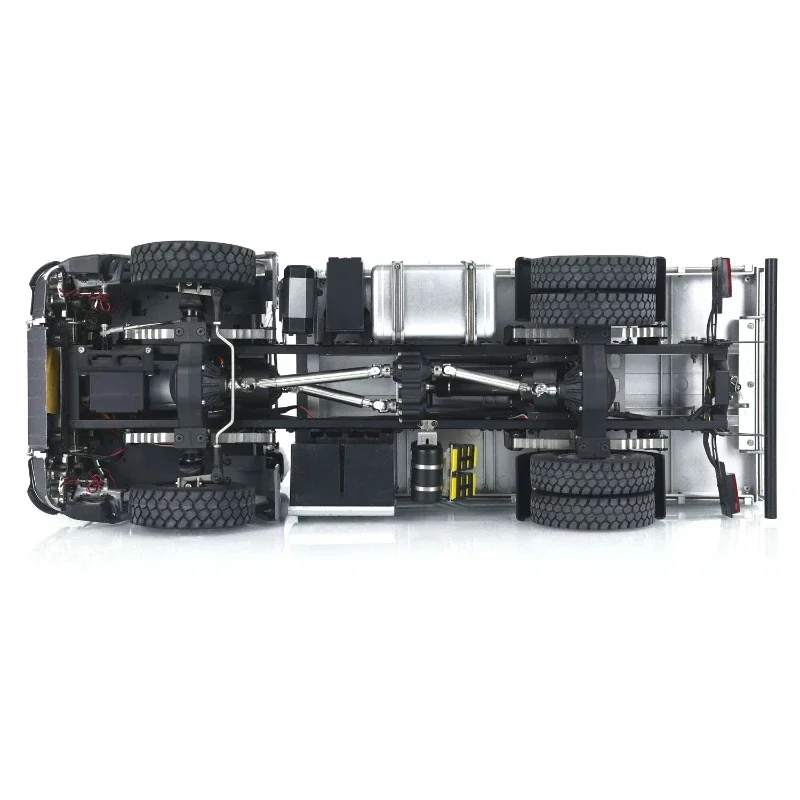 1/14 KABOLITE K5701 4x4 Remote Control Truck Screw Dump Truck with Light and Sound System Engineering Vehicle Toys for Boys 6