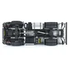 1/14 KABOLITE K5701 4x4 Remote Control Truck Screw Dump Truck with Light and Sound System Engineering Vehicle Toys for Boys 6