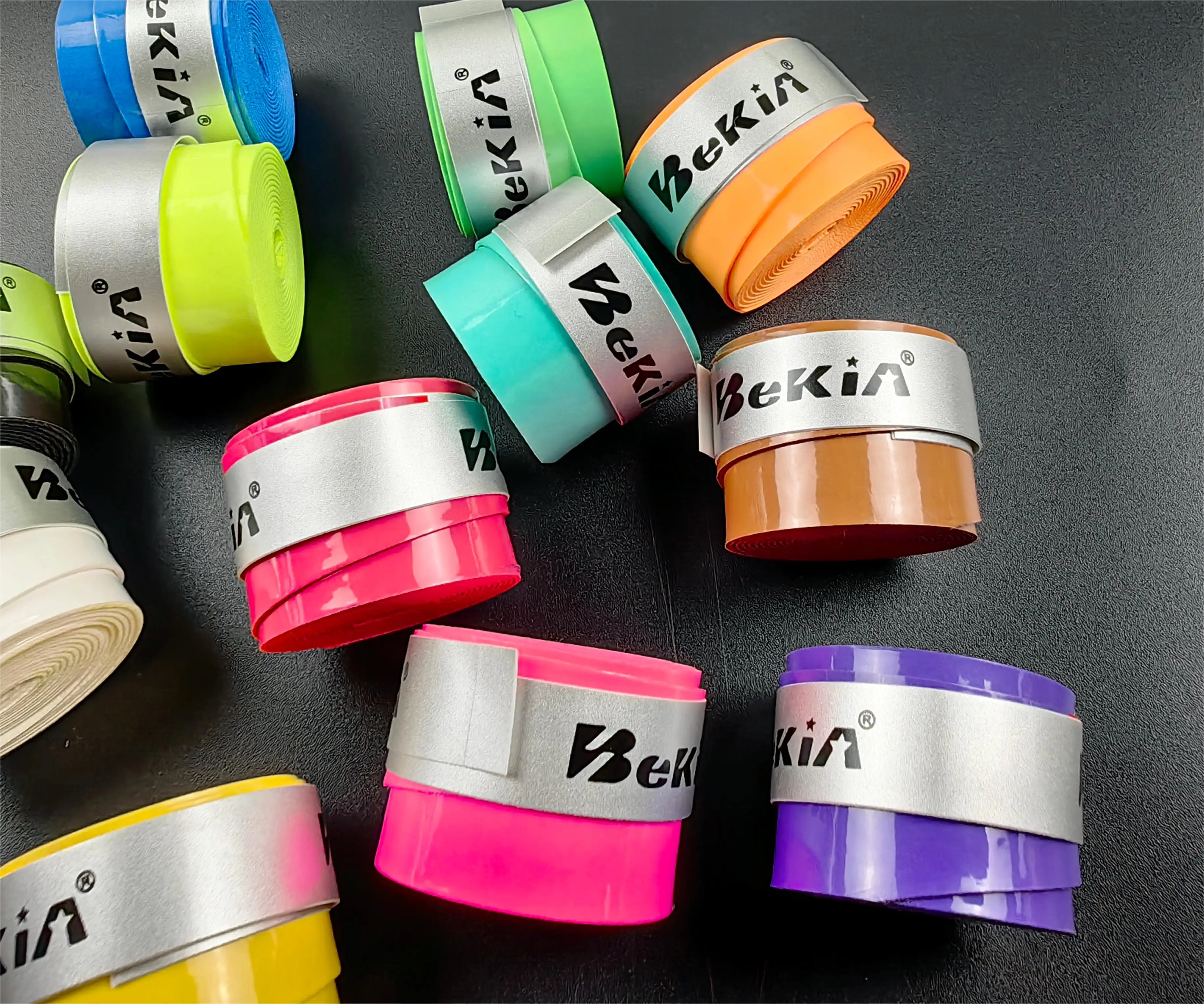 30pcs BEKIA Sticky Anti-skid Tennis Racket Grip Sweat Badminton Grips Tennis Racket Overgrips