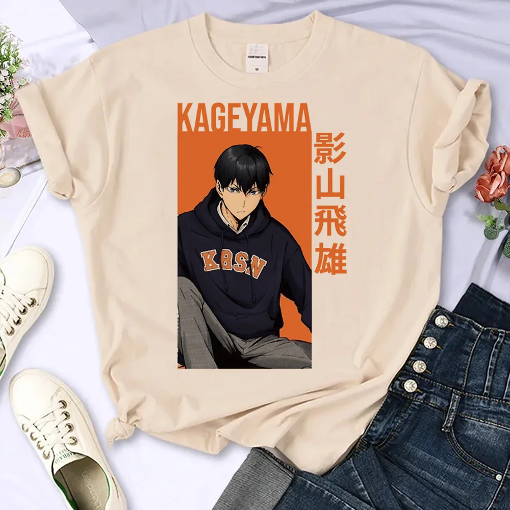 

Haikyuu Tee women designer streetwear harajuku t shirt female designer manga comic clothes