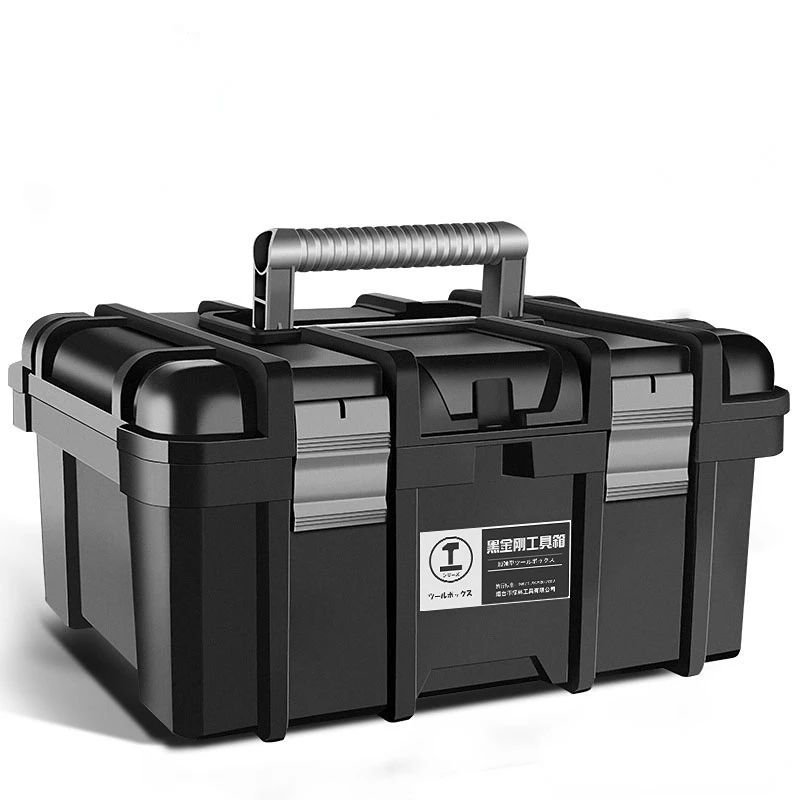 Portable Professional Toolbox Electrician Hardware Garage Storage Tool