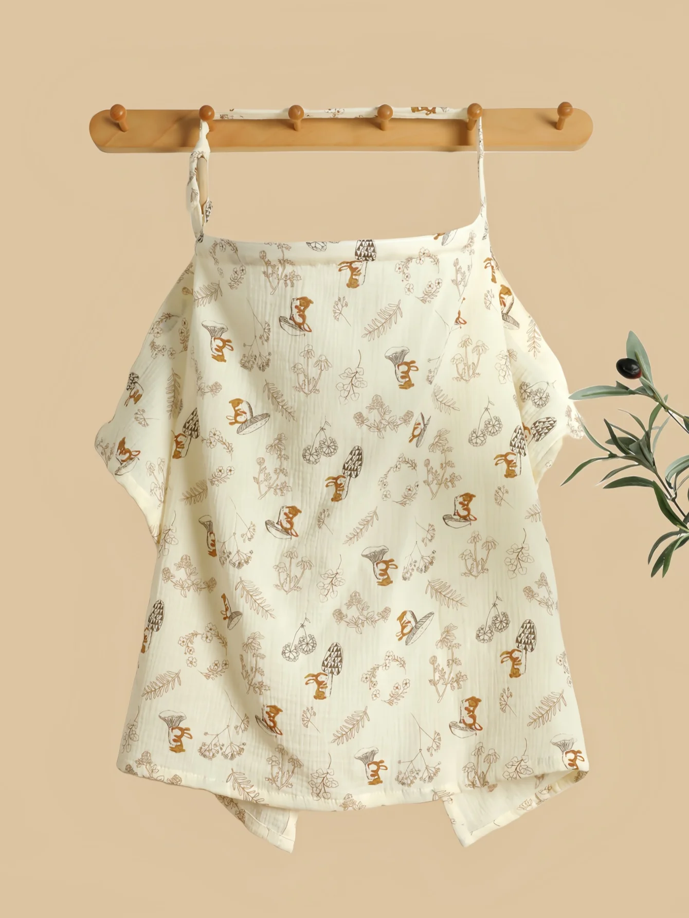 1PC Breastfeeding Cover Nursing Towel Maternity Breastfeeding Cotton Muslin Baby Feeding Blanket Privacy Apron Stroller