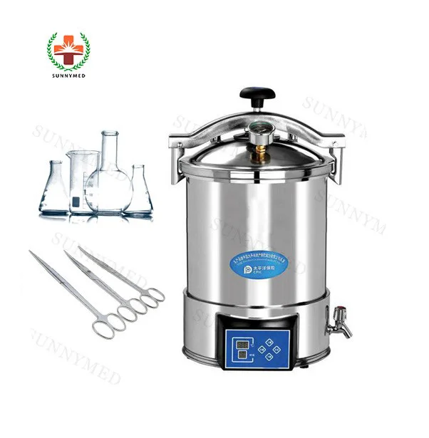 

SY-T006 laboratory autoclave vertical plasma sterilizer Portable Pressure Steam Sterilize
