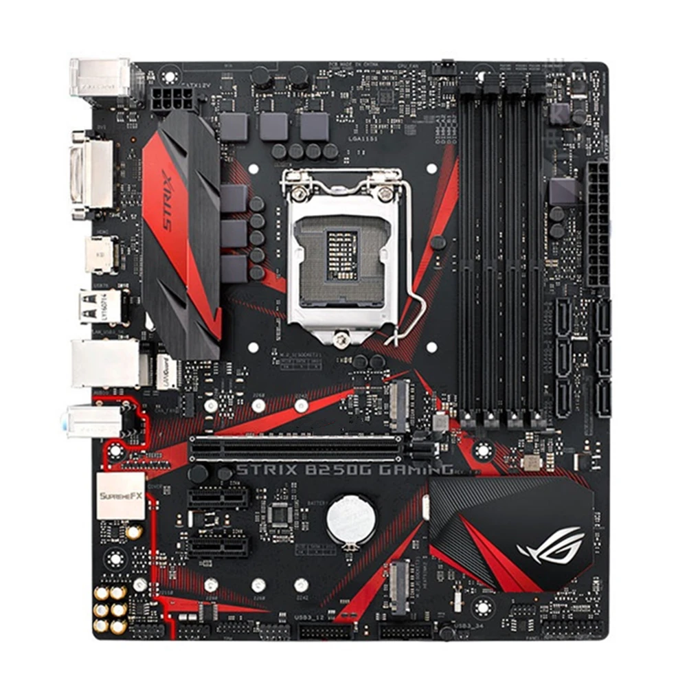 

Десктопная материнская плата для ROG STRIX B250G GAMING DDR4 LGA 1151 B250 десктопная материнская плата 64 Гб USB2.0 USB3.0 DVI материнская плата