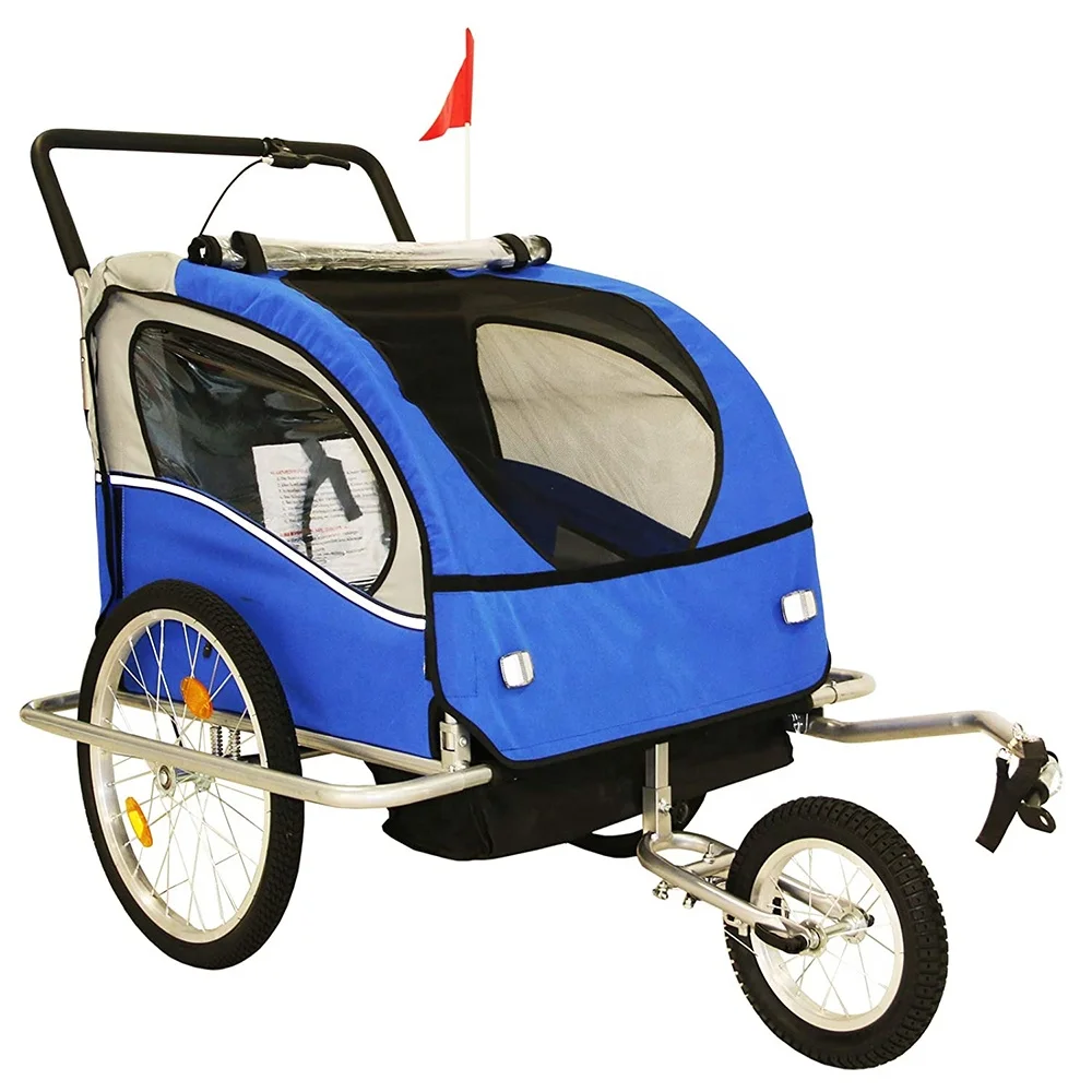 

Hot Sales Trailer Bicycle Baby Stroller Foldable Stroller Bike Trailer for Dog