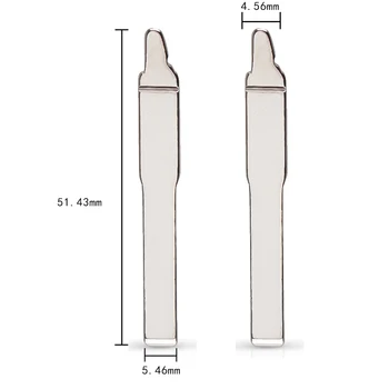10X Chiave telecomando per Ford Focus NO.98 3 10X Chiave telecomando per Ford Focus NO.98 - KEYYOU 10X per Ford Focus NO 98 lama chiave lama chiave remota vuota per Ford