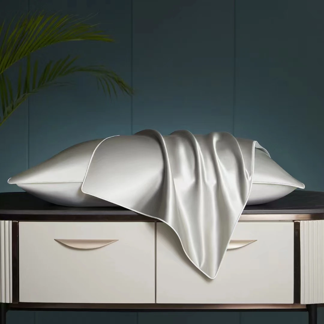 100 Mulberry Silk Pillowcase, Breathable Silk Pillowcase For Hair And