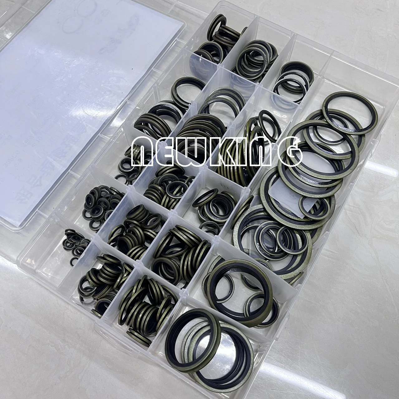 

High Quality seals Bonded Washer Kit NBR Steel usit ring bonded seal washer compound washer set SIZE:6-60