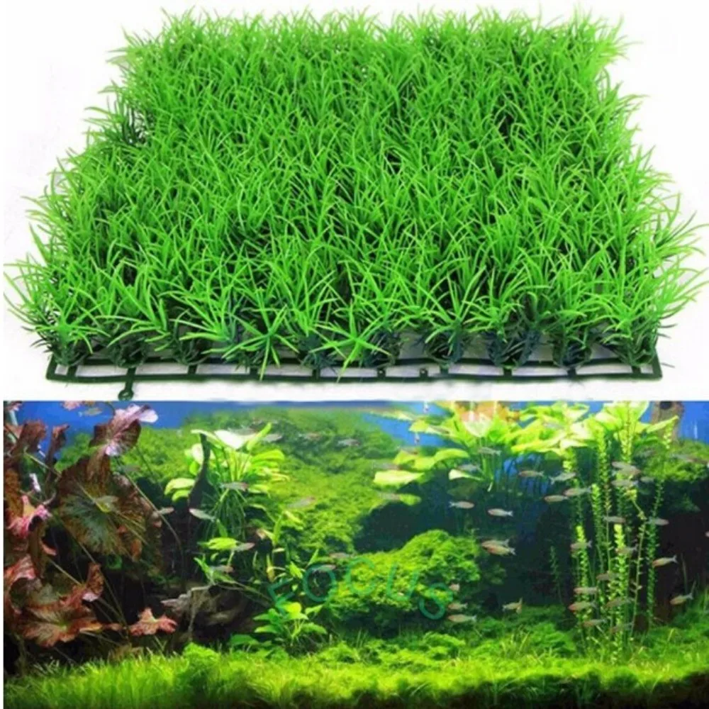 

Экологически чистый пластмассовый аквариумный аксессуар для аквариума декоративный аксессуар безопасный материал для украшения зеленой травы
