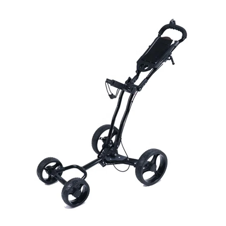 4 Wheels Foldable Golf Trolley