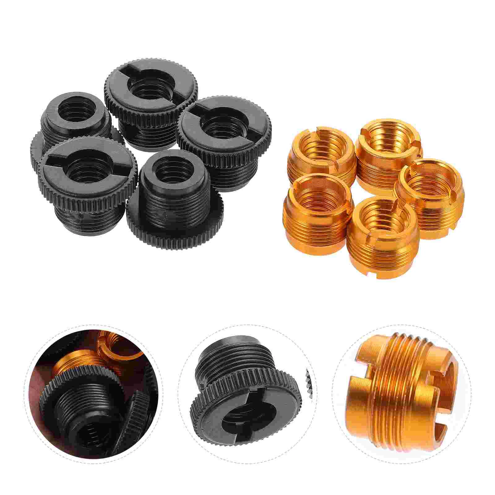 

Camera Fashion Portable Microphone Replacement Mic Thread Adapters Mic Screw Adapter Mic Adapter 3/8 Female to 5/8 Male