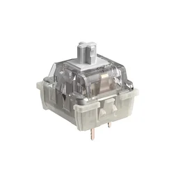 KTT Kang White V3 Linear RGB Switches - 45g, 3 - Pin for Custom DIY Mechanical Keyboards (KTT Kang White V3)
