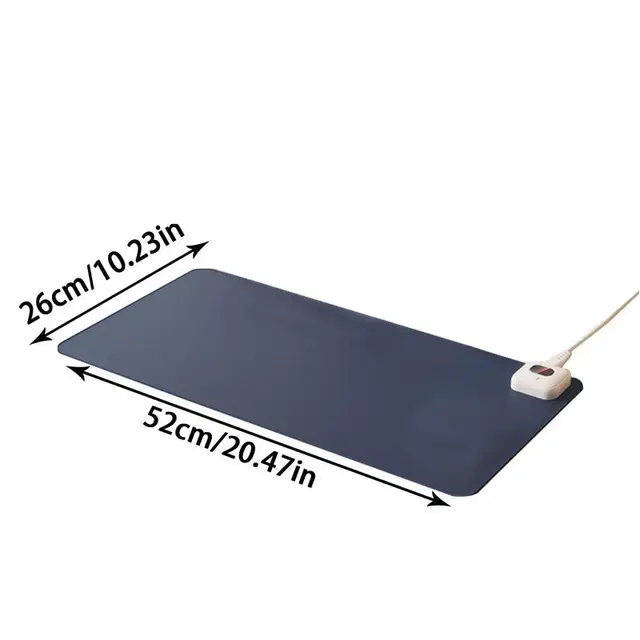 Fűtött Íróasztal Extra Nagy Egér Párna Biztonságos Szőnyeg Átfogó Fűtőasztal Író Pad Laptop Irodához - Image 6