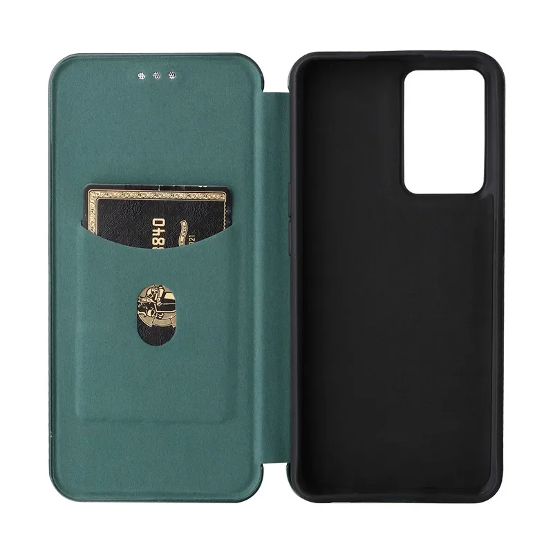 Magnetic Leather Flip Book Case