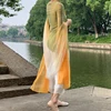 Flower Chiffon Ribbon Traditional Chinese Ancient Dance Costume Opera Streamer Hanfu Long Shawl Dance Flowing Silk Scarf 5