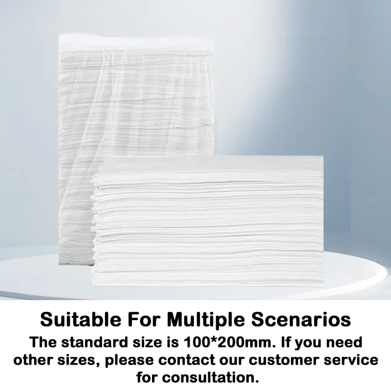 100*200mm 일회용 침대 시트 두꺼운 통기성 부직포 무타공 뷰티 살롱 마사지 스파 매트리스 커버