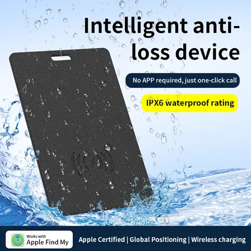 Ultra Slim Tracking Card Wallet Anti-Loss Gps Tracker Smart Location Tag for Iphone Find My App Wireless Charge Ipx6 Waterproof - Image 6
