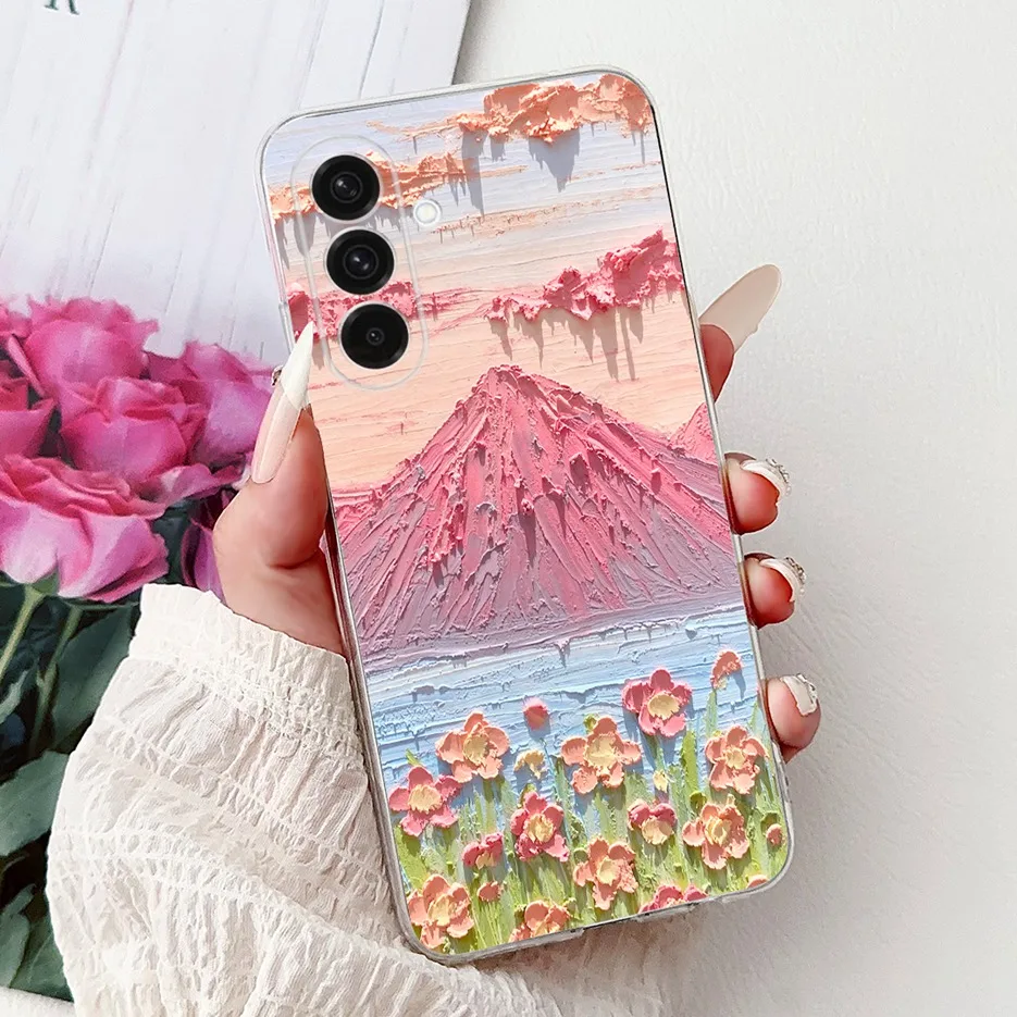 Fashion Painted Soft Slim Phone Case - Vibrant Design Protective Cover