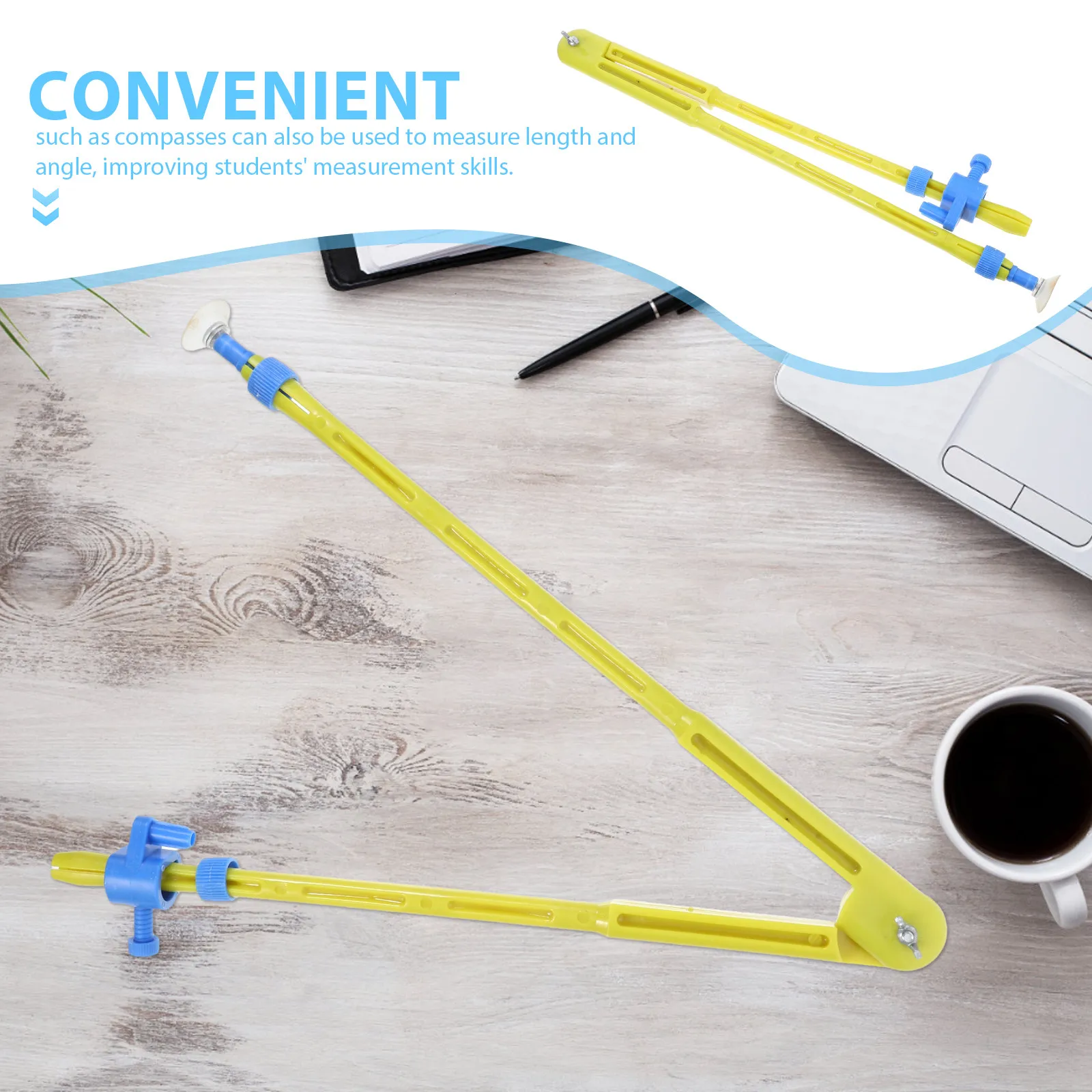 대형 교육용 컴퍼스, 기하학 수학 제도, 화이트보드 시연, 교실용 교육용 그림 도구