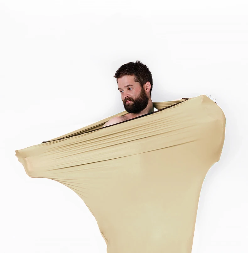 Description Picture 3 of itemNaturehike Hiking Camping Sleeping Bag Liner Ultralight High Elastic Mummy Quilt Winter Wearable Portable Pocket Sleeping Bags