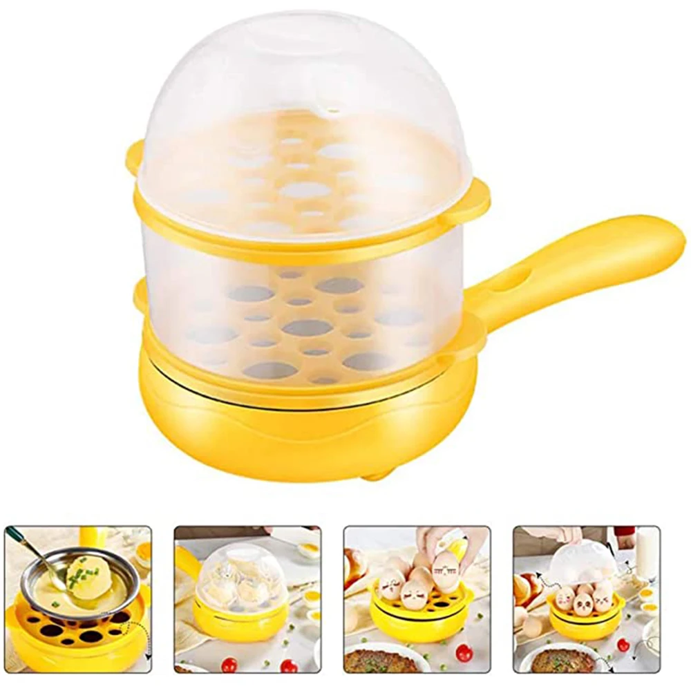 Description Picture 2 of itemElectric Egg Omelette Cooker Eggs Boiler Food Steamer Steak Non-stick Frying Pan Multifunction Pancake Fried Breakfast Machine