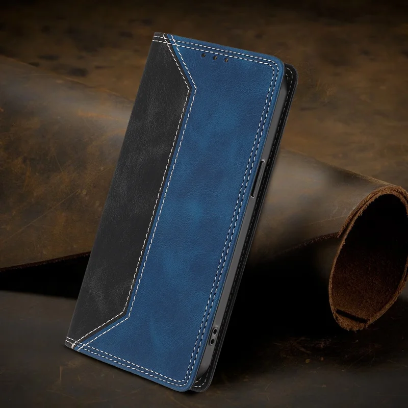 Premium Splicing Denim Magnetic Wallet Phone Case - Honor Series