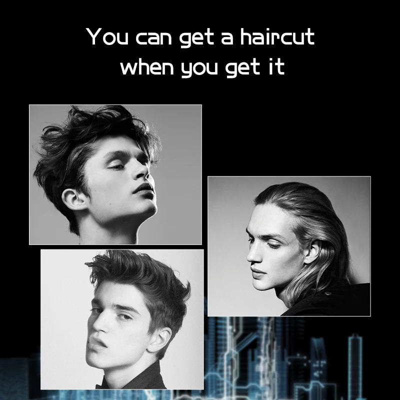 Description Picture 4 of itemVGR Professional Hair Clipper Men's Waterproof Hair Trimmer Grooming Tools Rechargeable Cordless Hair Clipper for Barber V-075