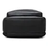 2024 New Business Men Backpack First Layer Cowhide Men's Bag Genuine Leather Schoolbag Large 15.6 Inch Laptop Travel Backpack 5