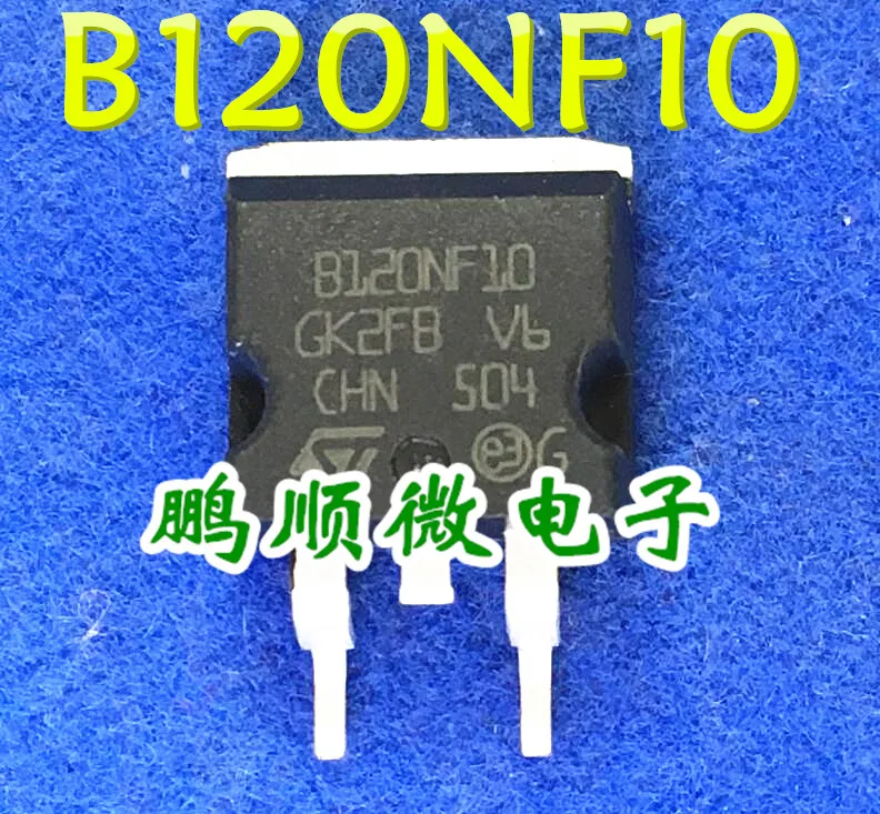

20pcs original new B120NF10 STB120NF10T4 TO-263 MOS field-effect transistor N-channel 110A/100V