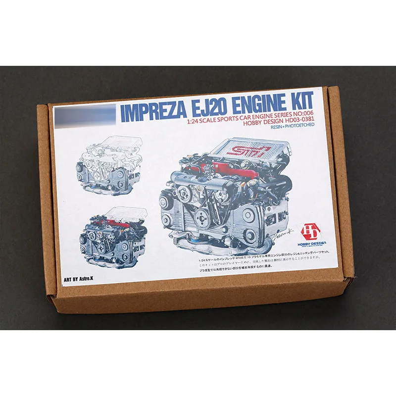 HobbyDesignHD030381124SubaruImprezaEJ20EngineKitDetailup